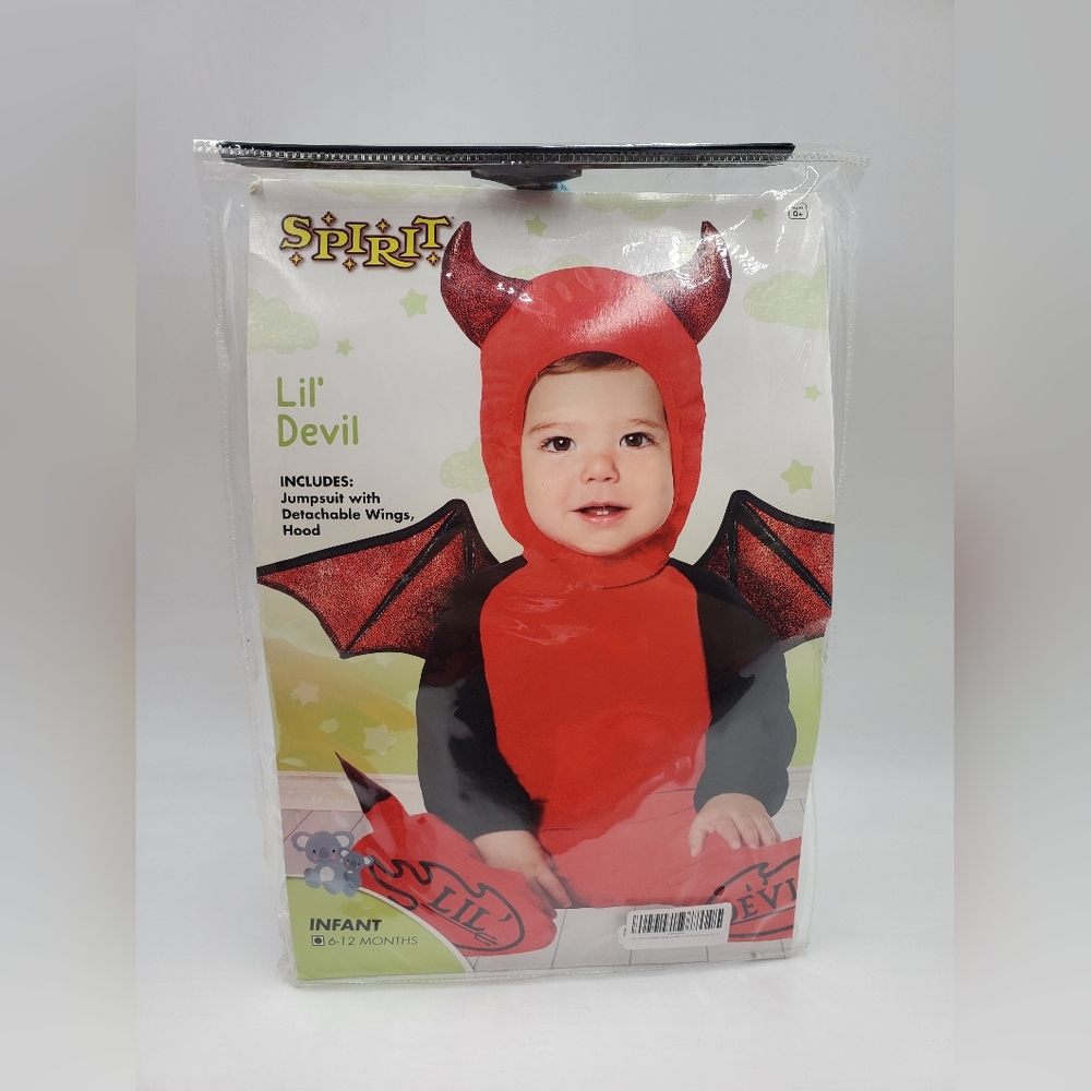 Baby Red Devil One Piece Costume